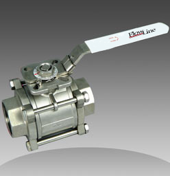 series 62 3 piece direct mount ball valves